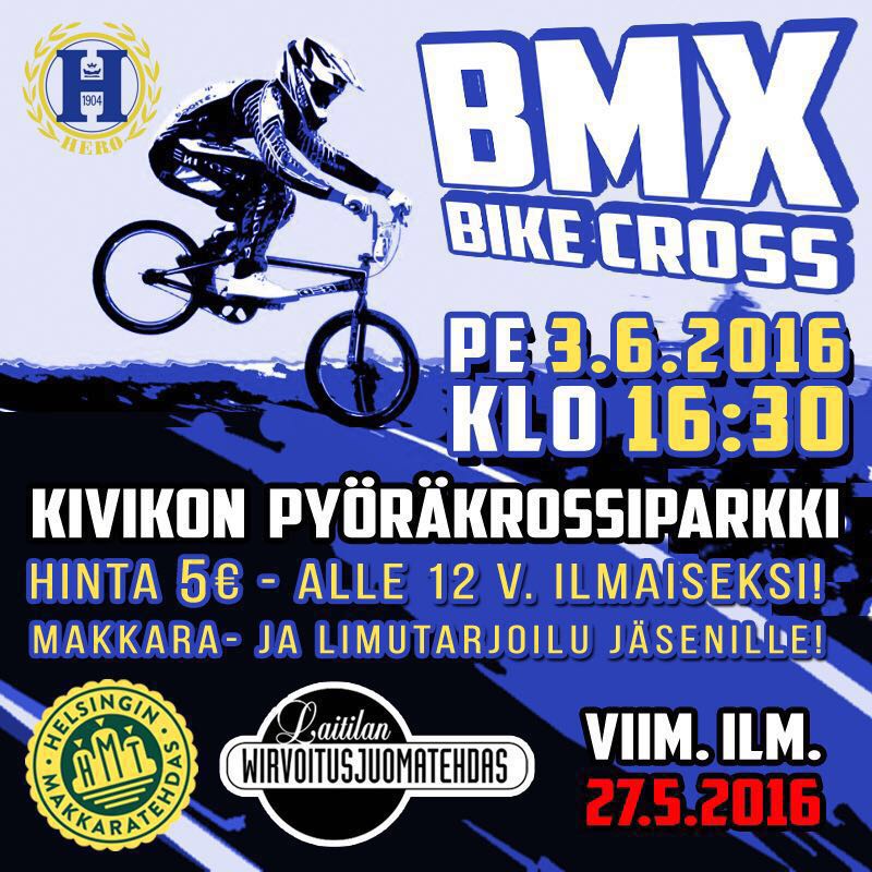 HERON KESÄPÄIVÄ BMX-PYÖRÄKROSSIPARKISSA